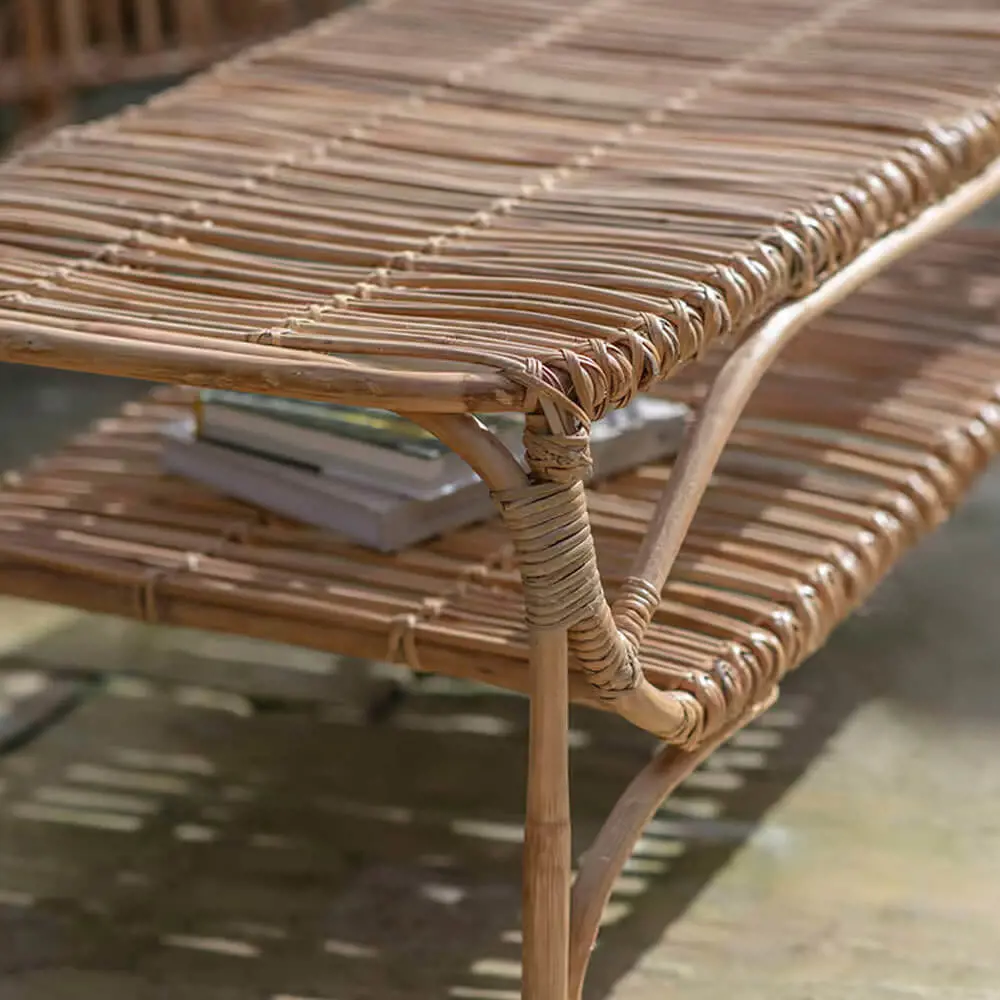 Nkuku Nesari Rattan Coffee Table